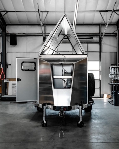 Aluminum A Frame Cabin