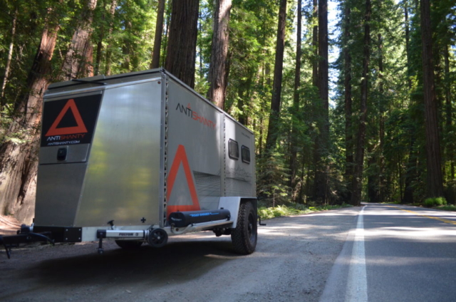 Aluminum Travel Trailer for overlanding