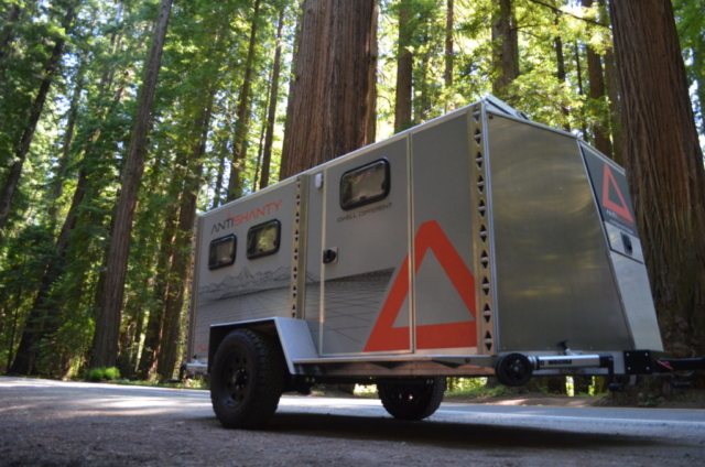 Aluminum overlanding trailer