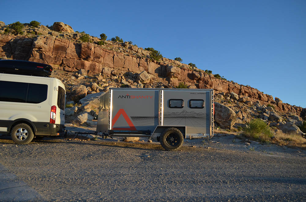 An AntiShanty Plus and a Van